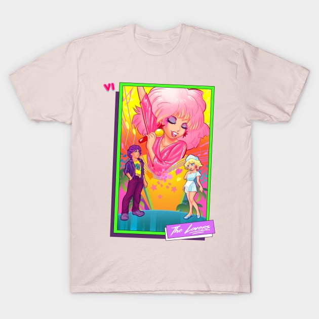 Saturday Morning Tarot VI The Lovers T-Shirt by K-Bo.